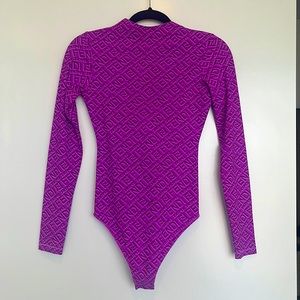 *RARE* FENDI x SKIMS Mock Neck Long Sleeve Bodysuit in Colorado